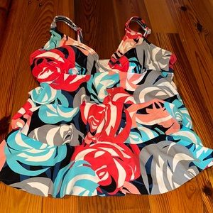 Top only lands End tankini